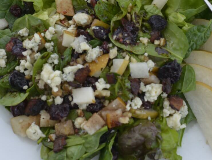 Cranberry blue cheese Salad