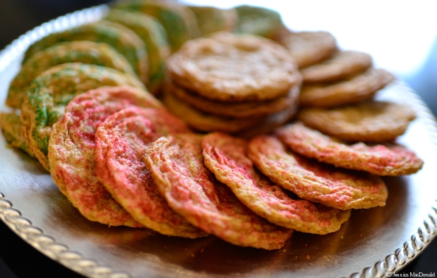 walnut spice cookies