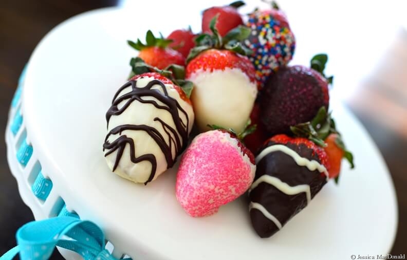 chocolate covered strawberries